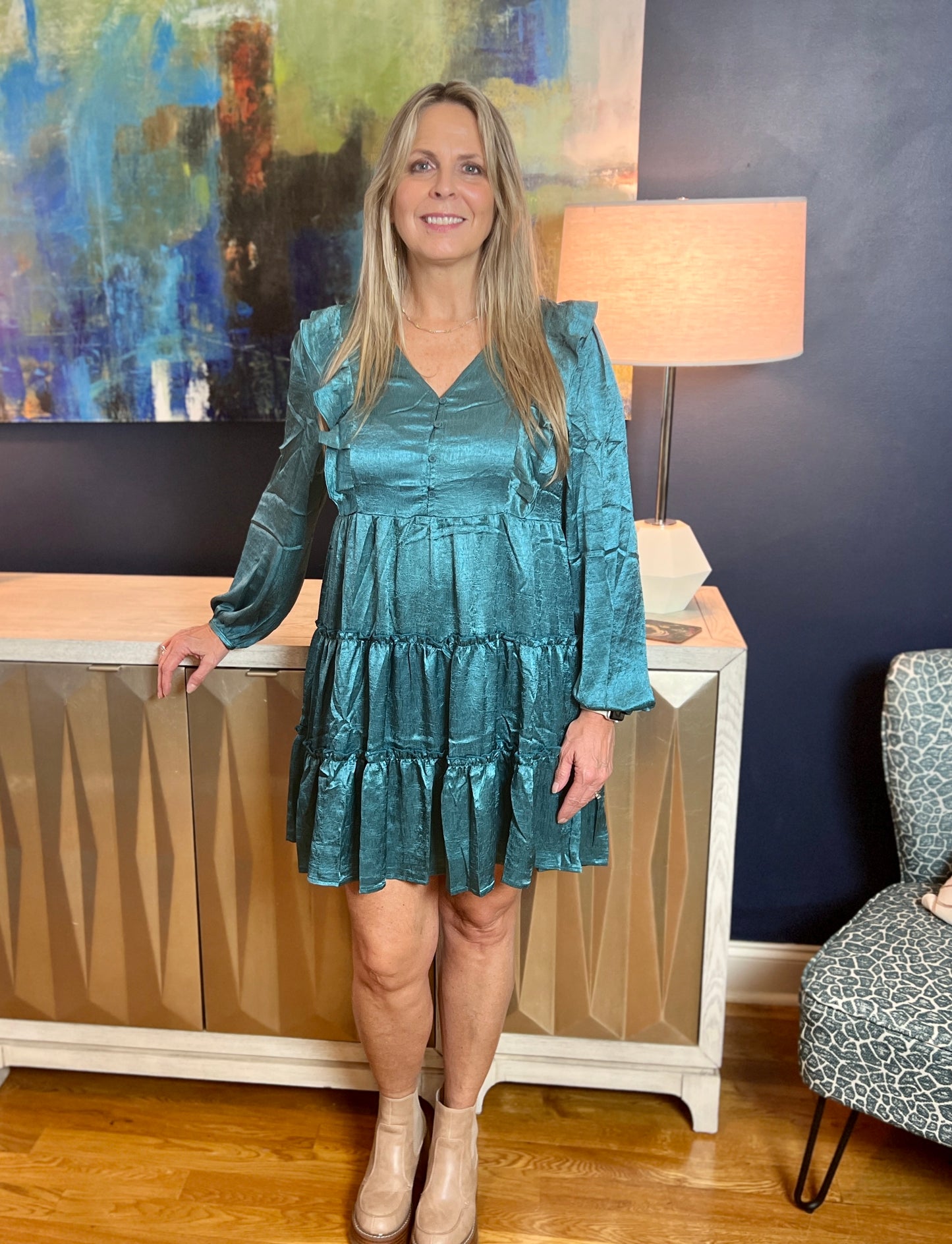 So Glossy Dress