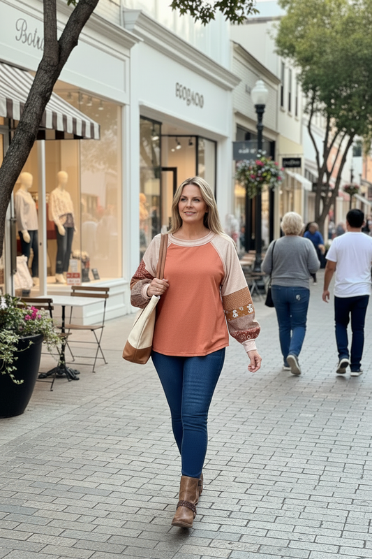 Chai Latte Jersey Top