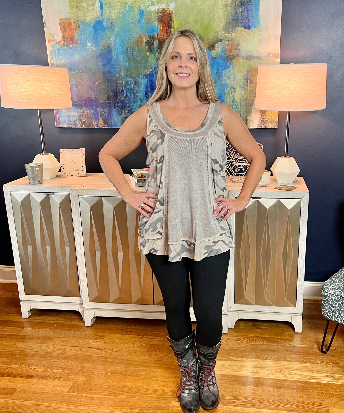 Undercover Camo tank