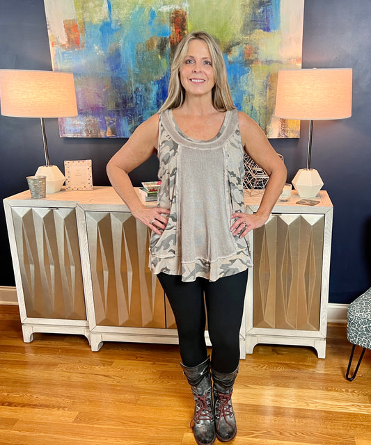 Undercover Camo tank
