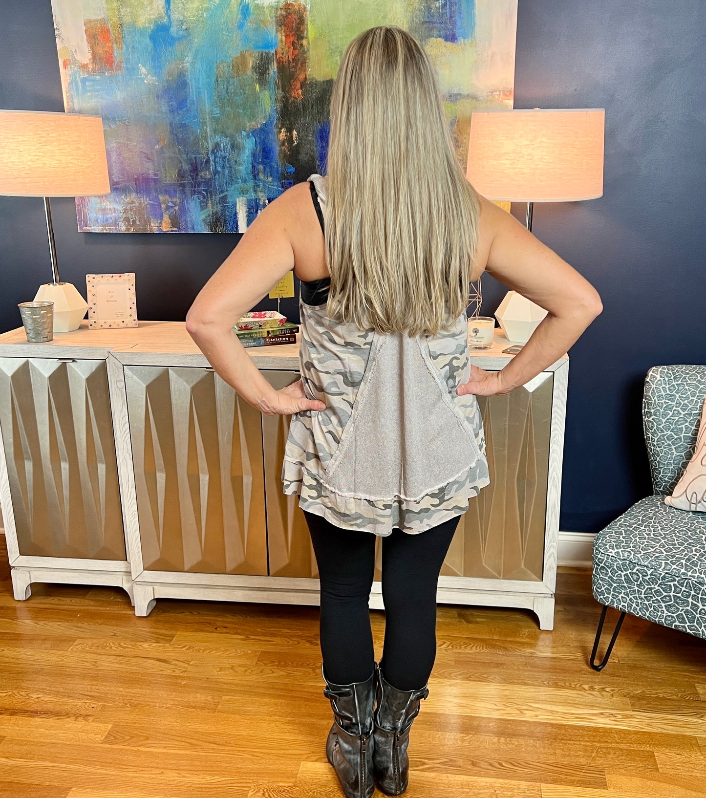 Undercover Camo tank