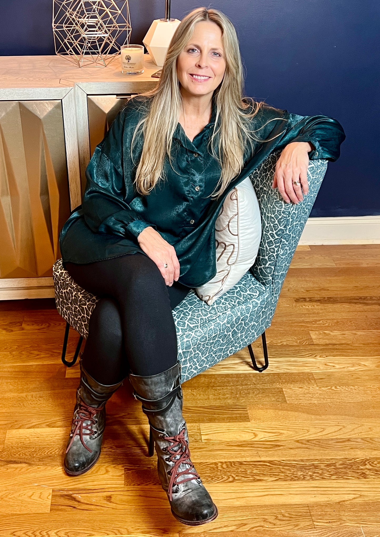 Work Day Solid Blouse