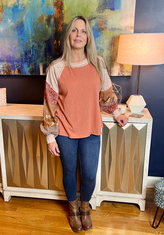 Chai Latte Jersey Top