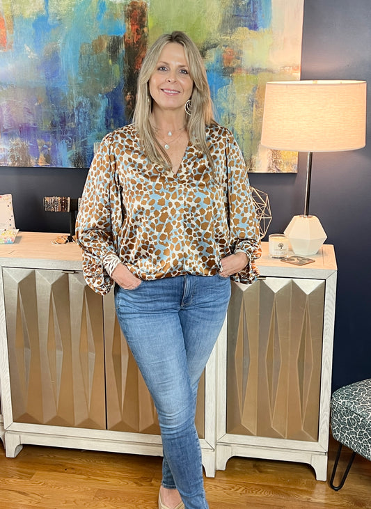Lovely Leopard Blouse