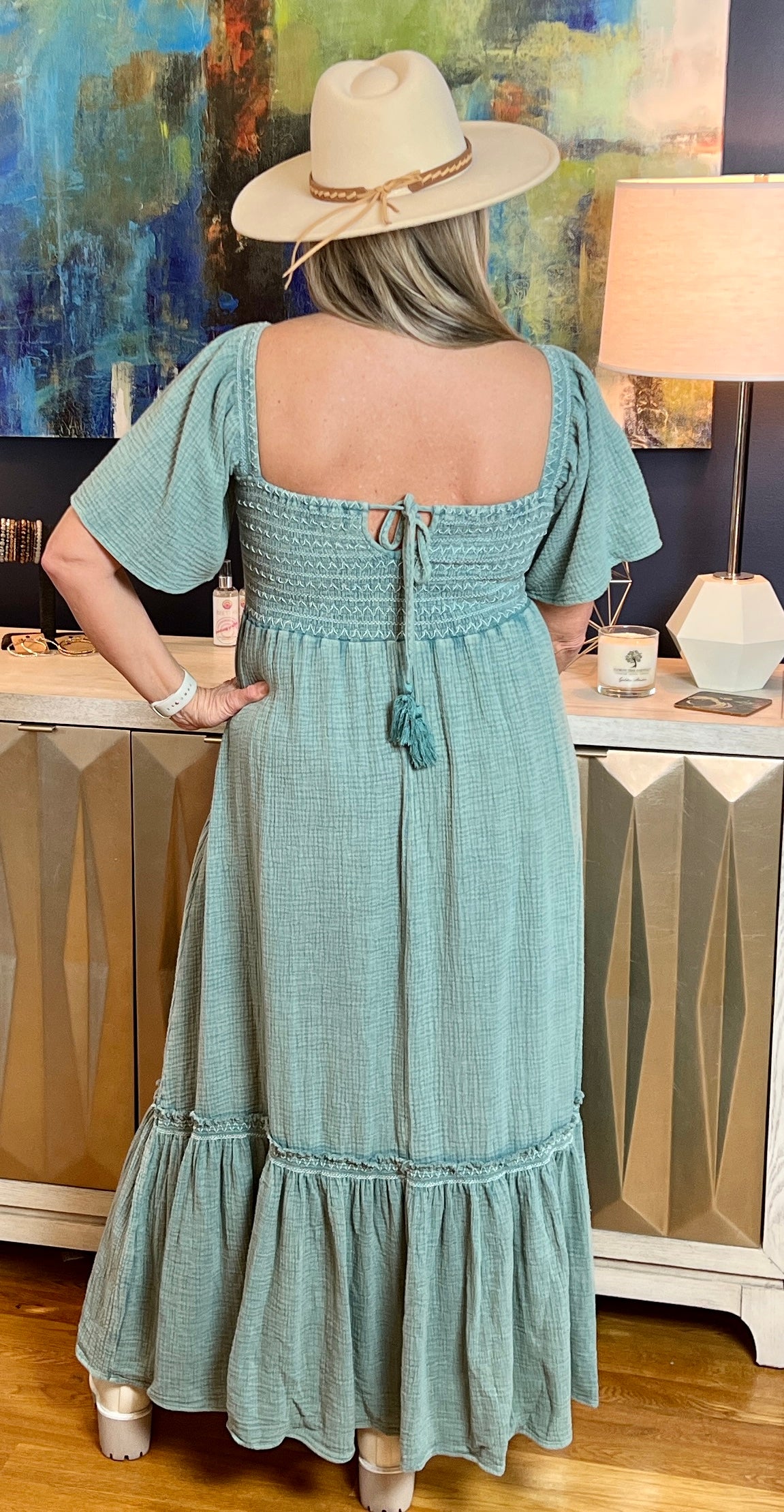 Seafoam Maxi Dress