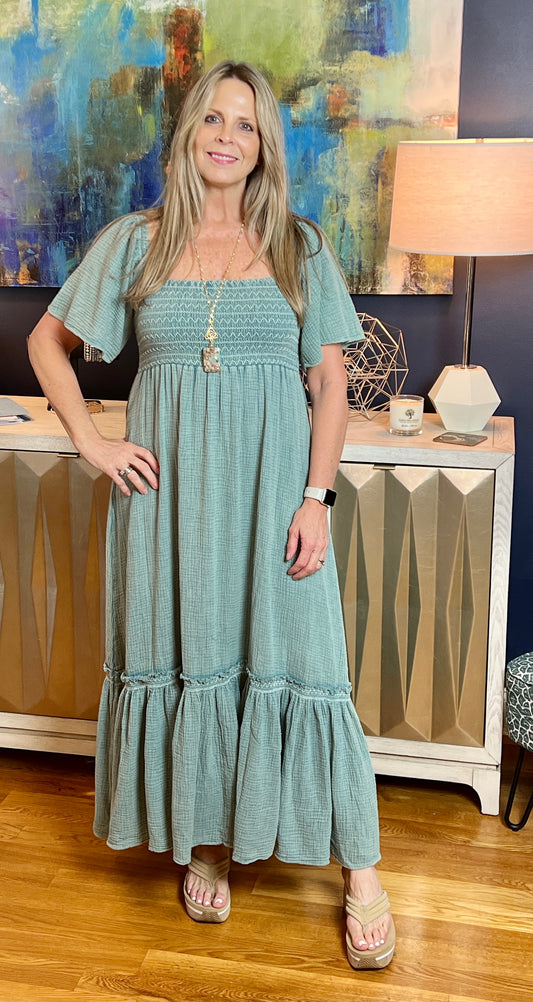 Seafoam Maxi Dress